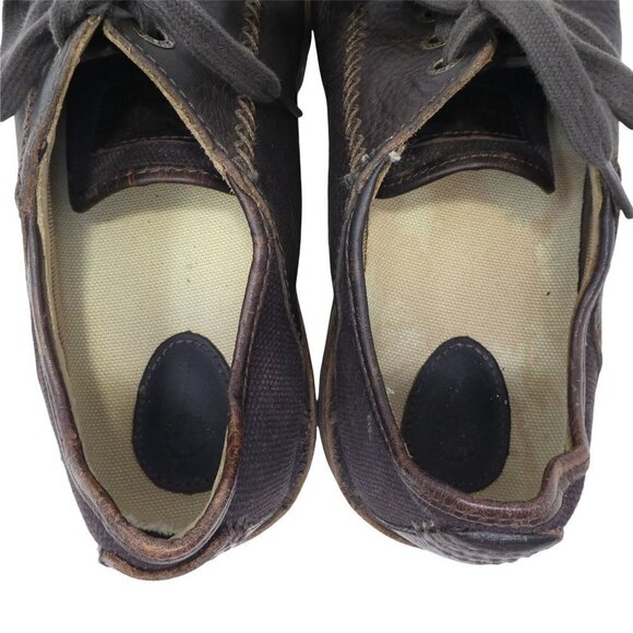 Dr. Martens Oxford Shoes Mens 11 Brown Leather Canvas Comfort Lace Up main image 6